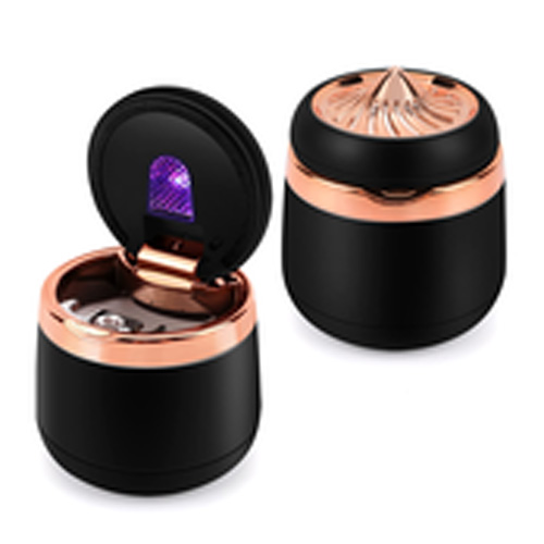 Işıklı Küllük Seramik Model Premium Bronz Renk Detay
